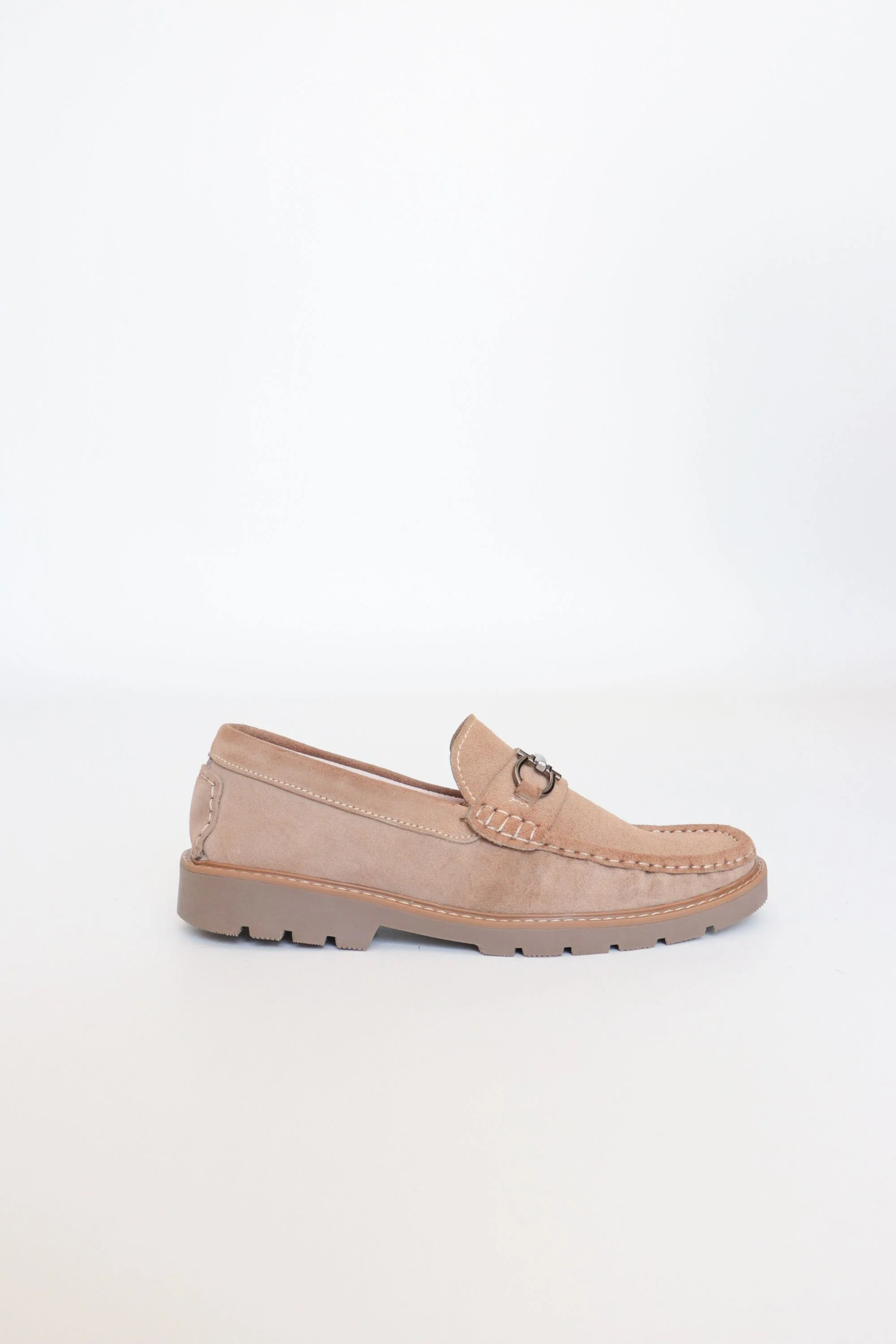 MOCASIN TIAGO PARA HOMBRE EN CUERO ARENA / REF 663 - Image 3