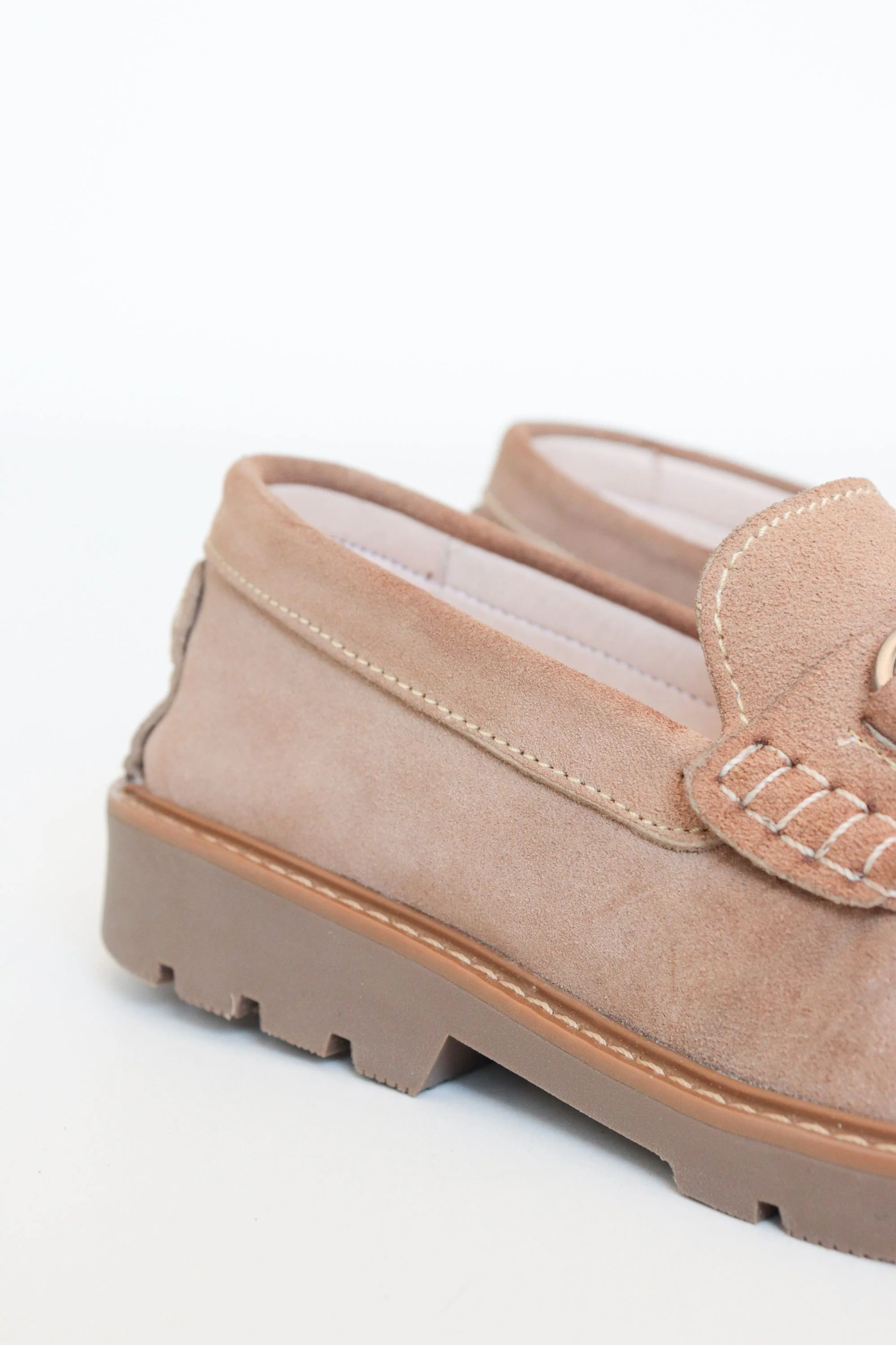 MOCASIN TIAGO PARA HOMBRE EN CUERO ARENA / REF 663 - Image 5