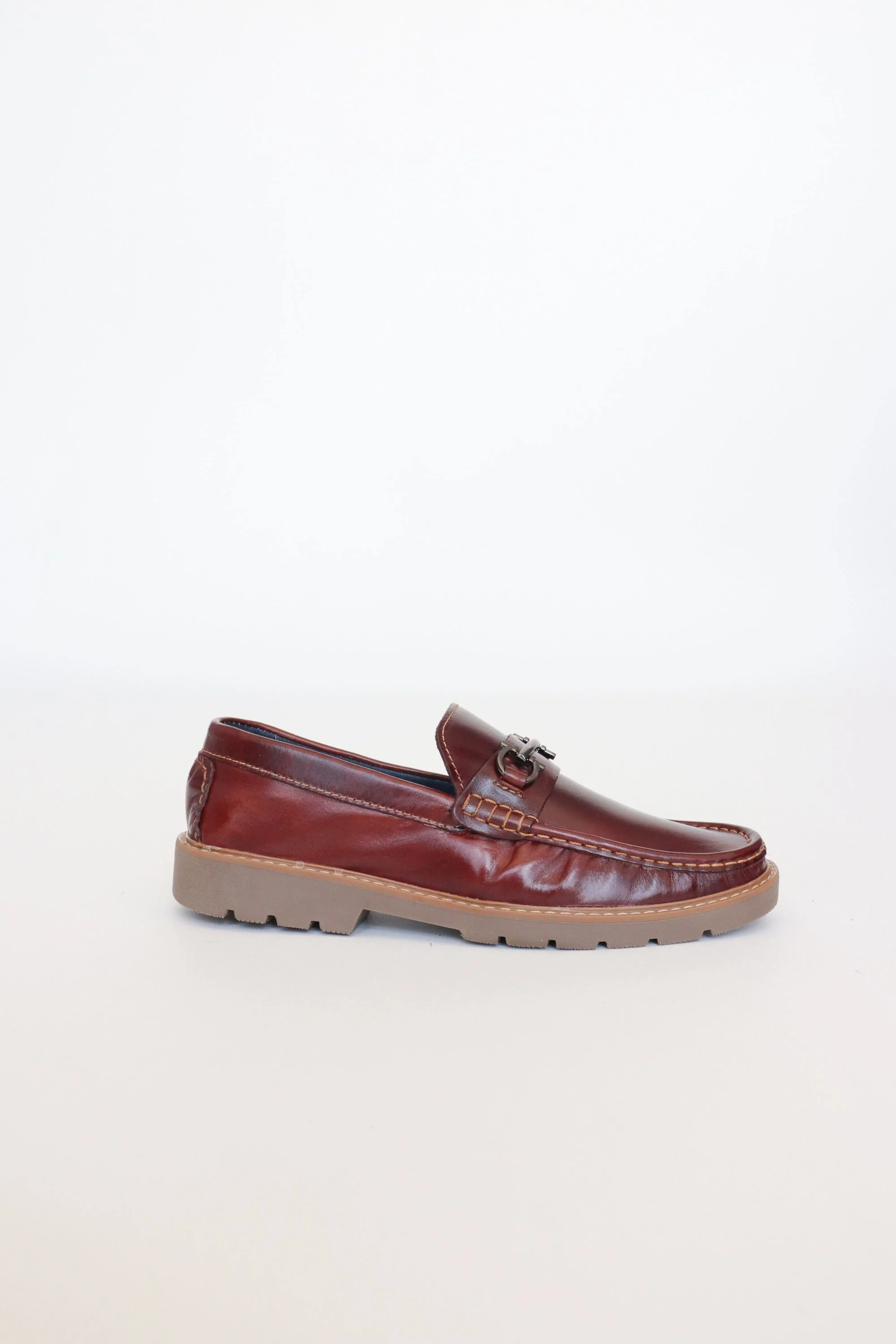 MOCASIN TIAGO PARA HOMBRE EN CUERO COÑAC / REF 663 - Image 5