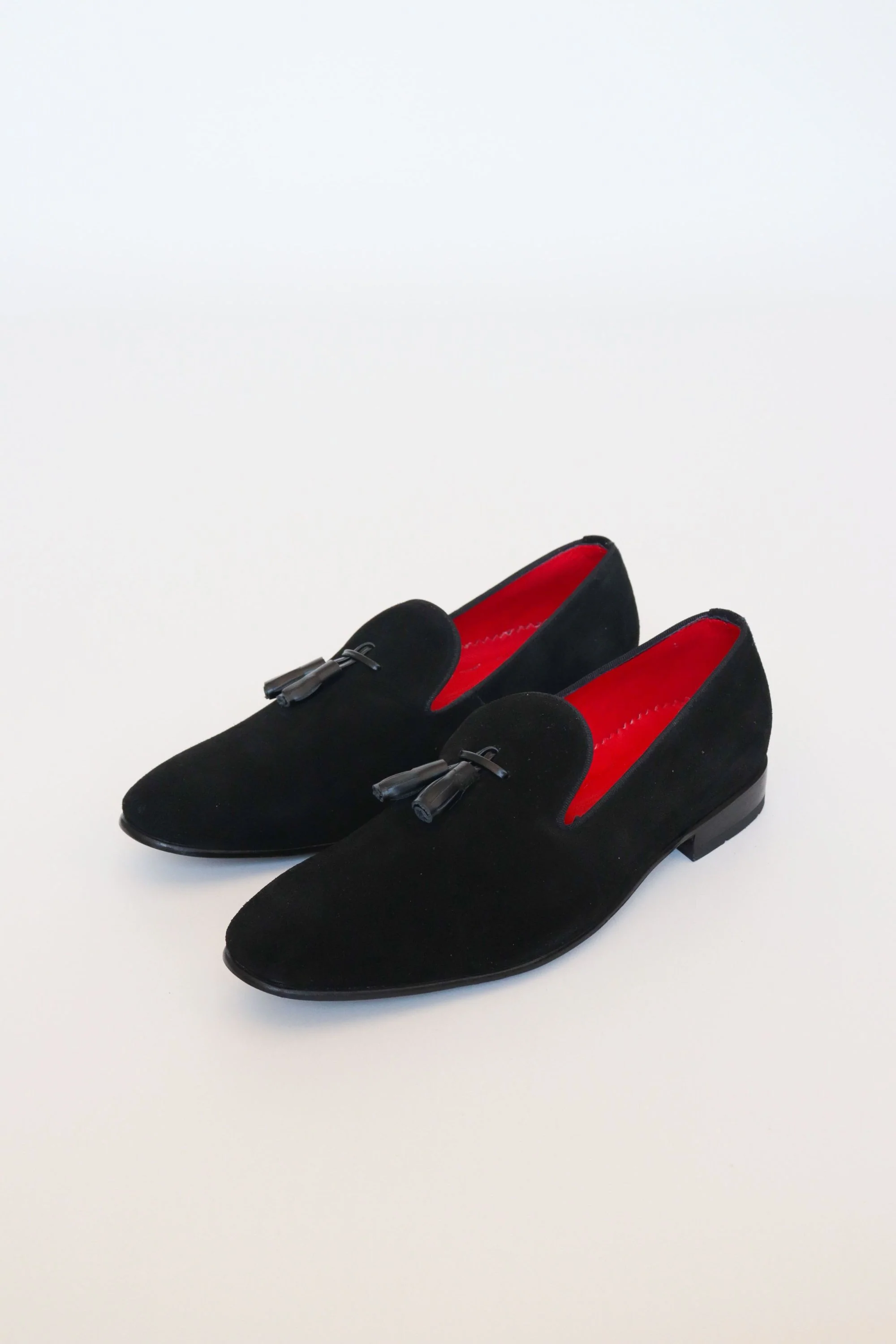 SLIPPERS BASILIO EN CUERO CARNAZA NEGRO PARA HOMBRE  / REF: LUZ 1707 - Image 3