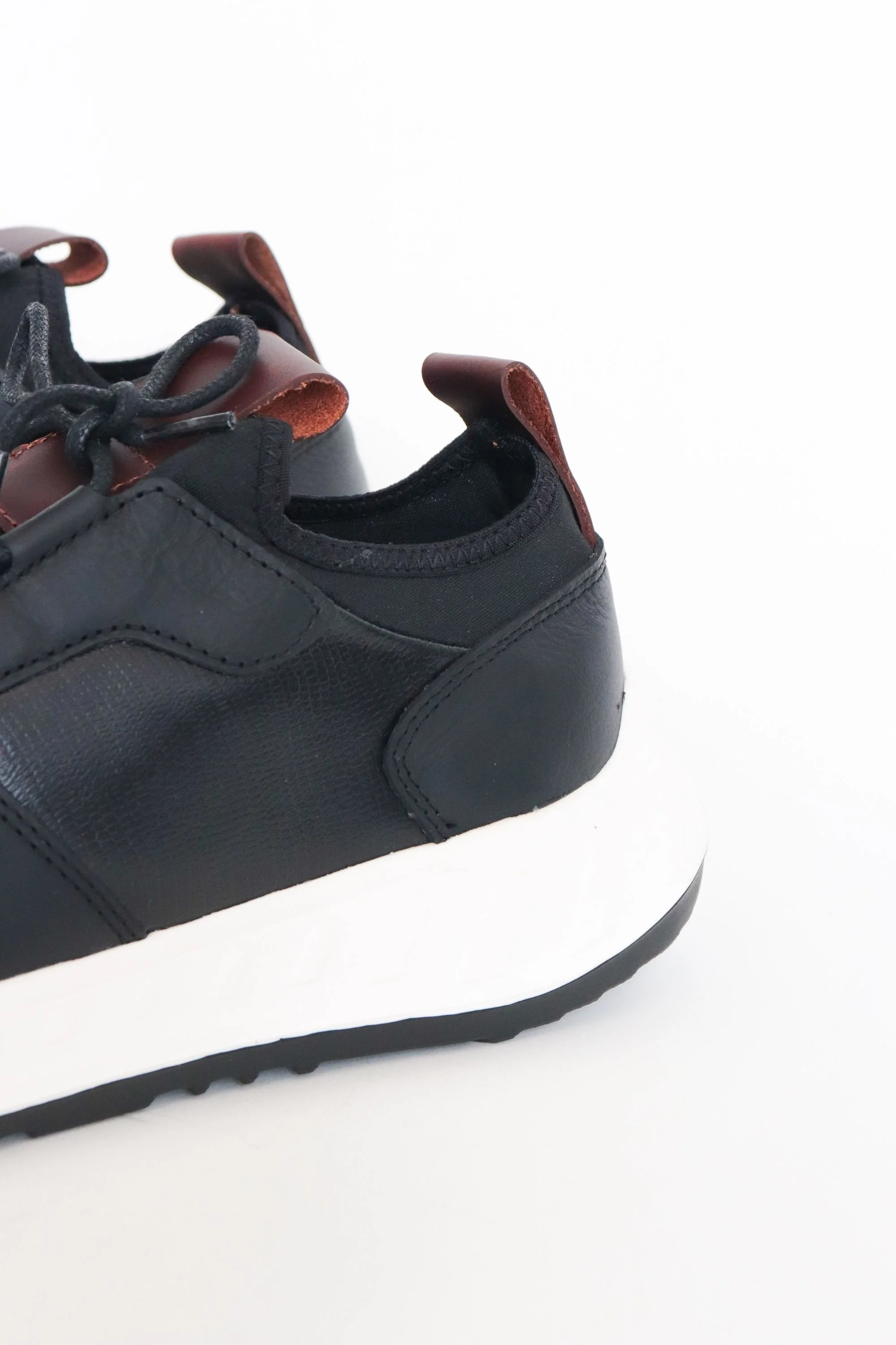 TENIS PARA HOMBRE EN CUERO NEGRO | REF: DAVID 355 - Image 10