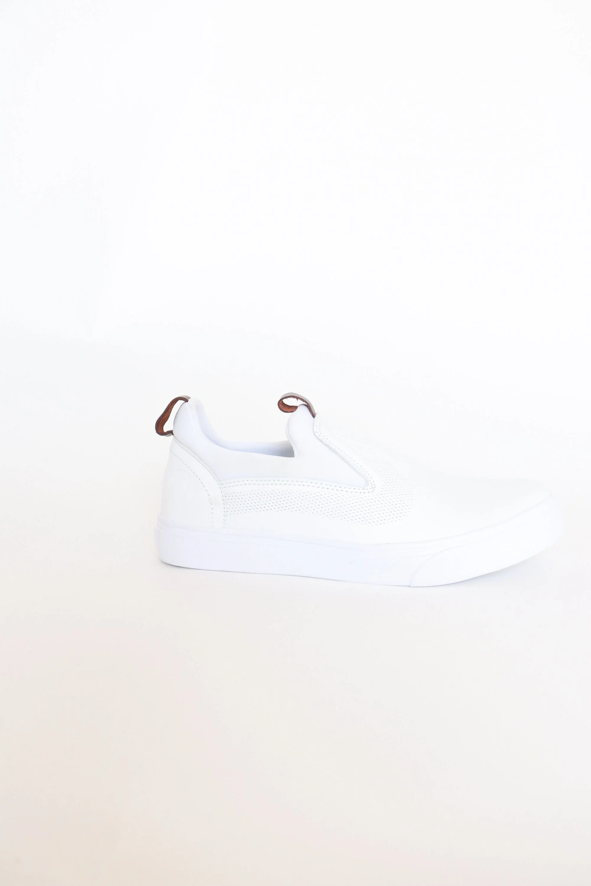 TENIS SLIDER AMIR EN CUERO BLANCO PARA HOMBRE  / SPN 2801 - Image 7