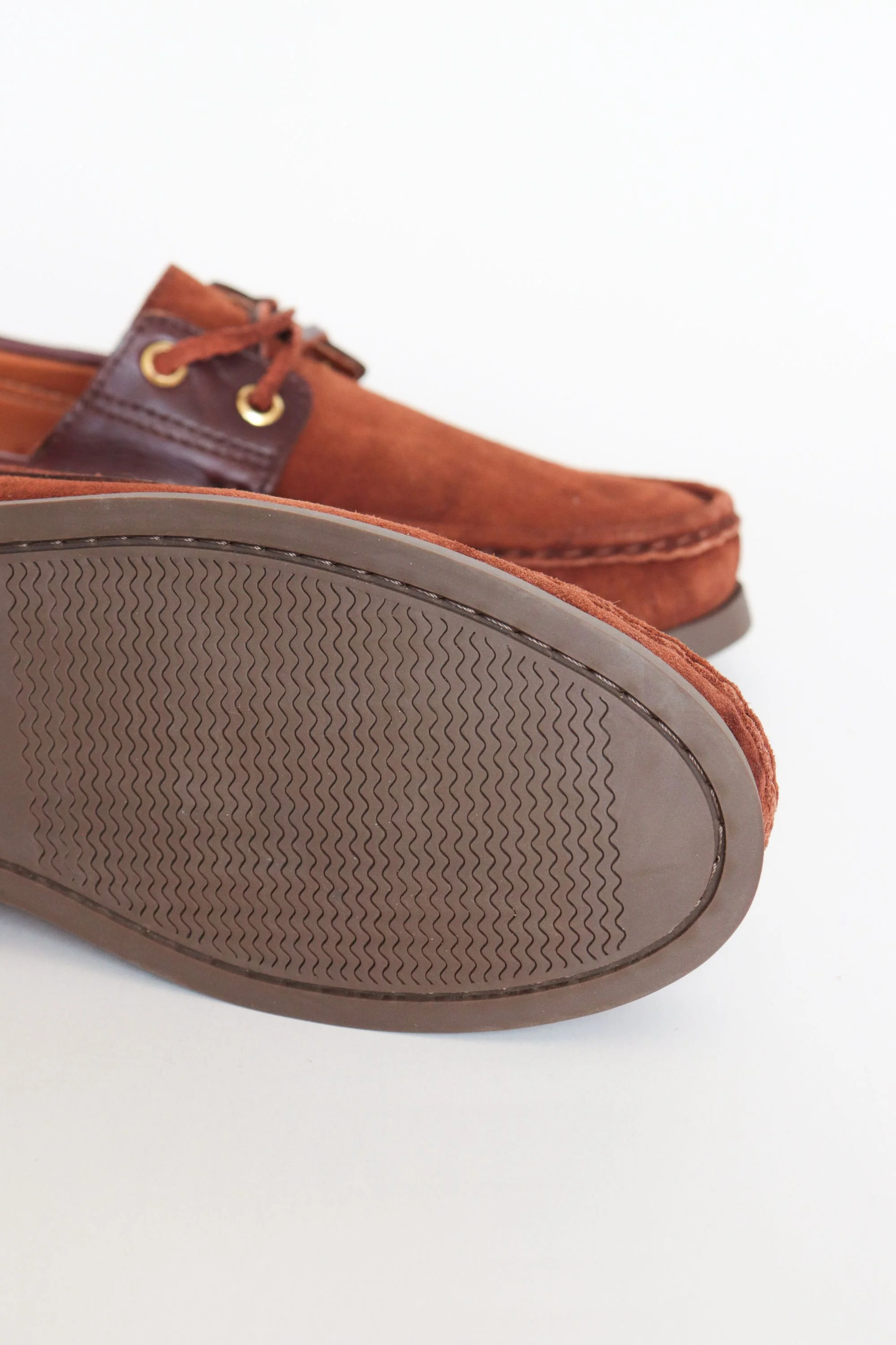 ZAPATO APACHES ISIDRO EN CUERO CARNAZA CANELA PARA HOMBRE / REF: 731 - Image 3