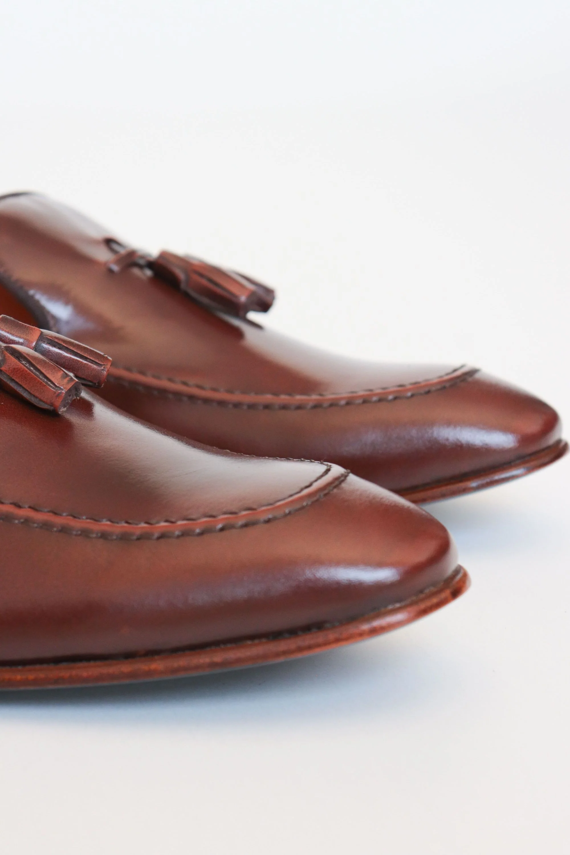 ZAPATO LOAFERS CARLOS DE CUERO CAFE PARA HOMBRE / REF: LUZ 2134 - Image 4