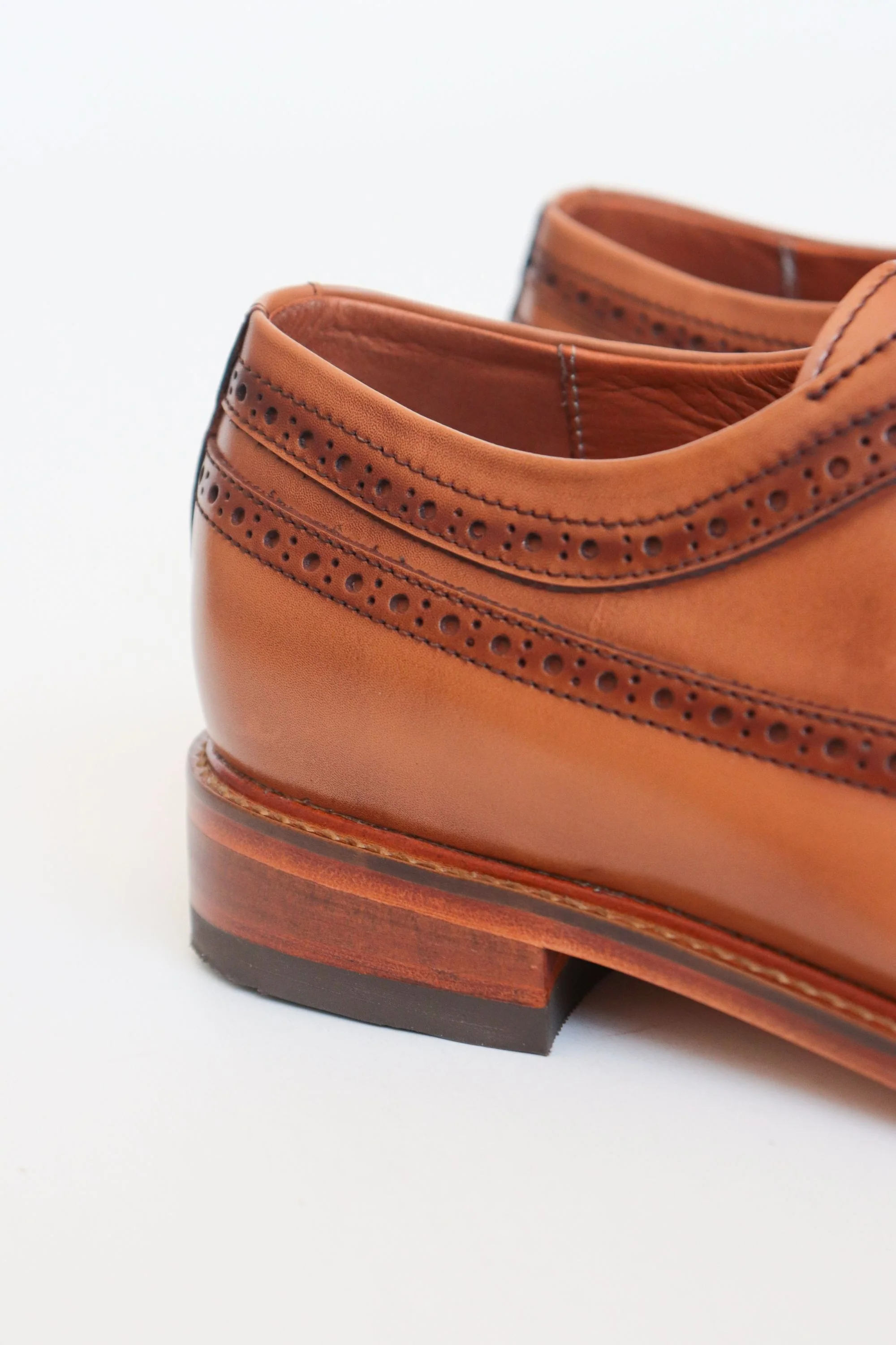 ZAPATO DERBY CRISTIAN DE CUERO MIEL PARA HOMBRE / REF:LUZ CARACAS - Image 6