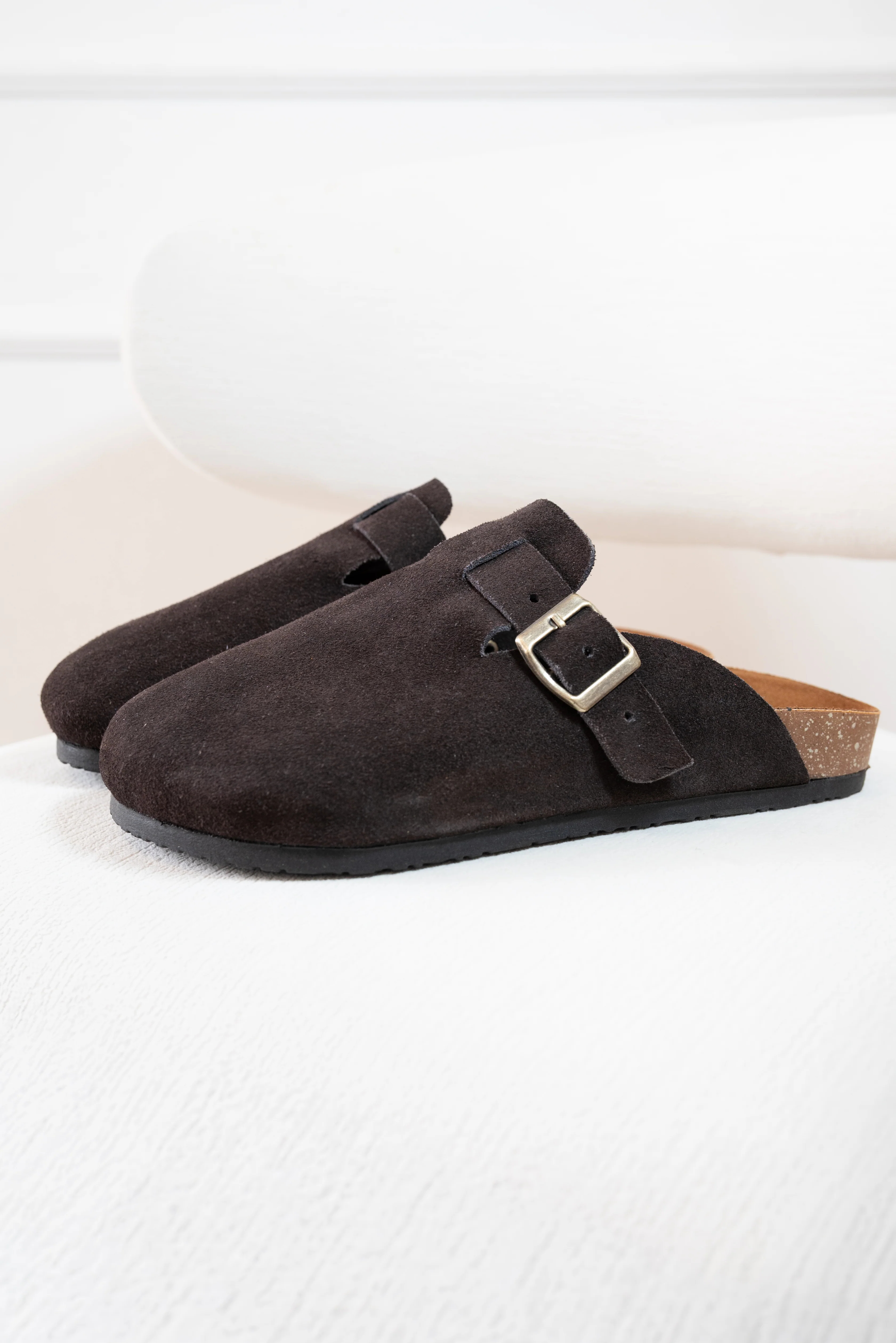 ZUECO PARA HOMBRE EN CUERO CARNAZA CAFE | REF: RAVELLO - Image 5